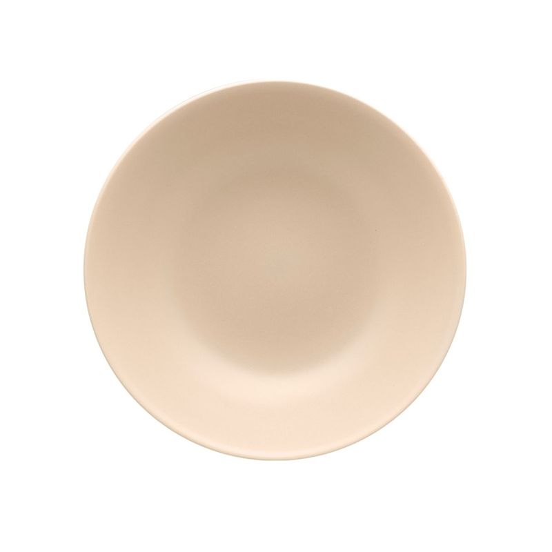PLATO HONDO 20CM MERENGUE UNNI LOZA OXFORD