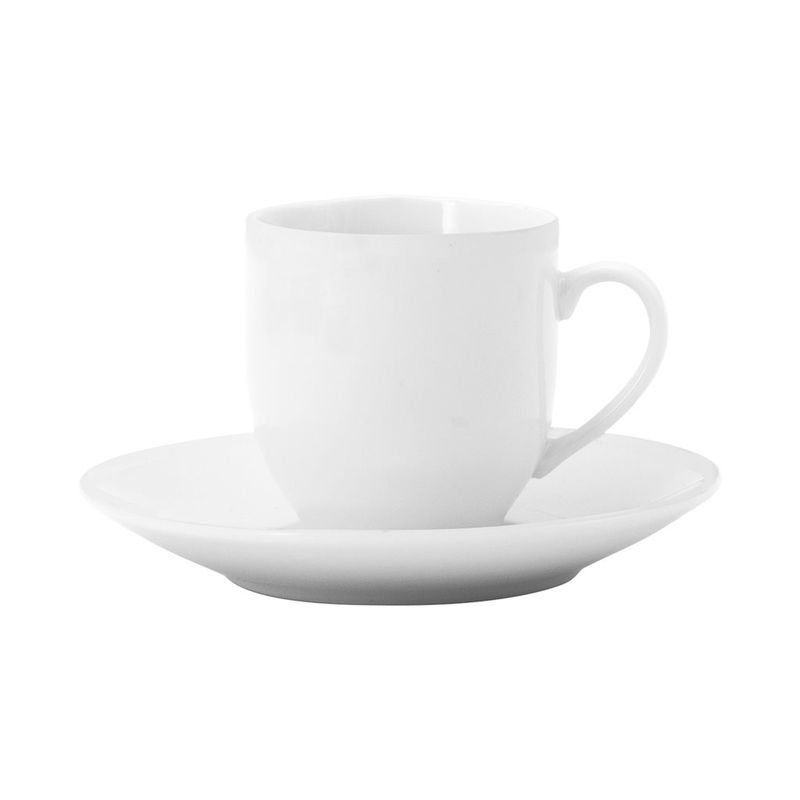 TAZA DE CAFE 100ML MODERN PORCELANA BLANCA SELECTA