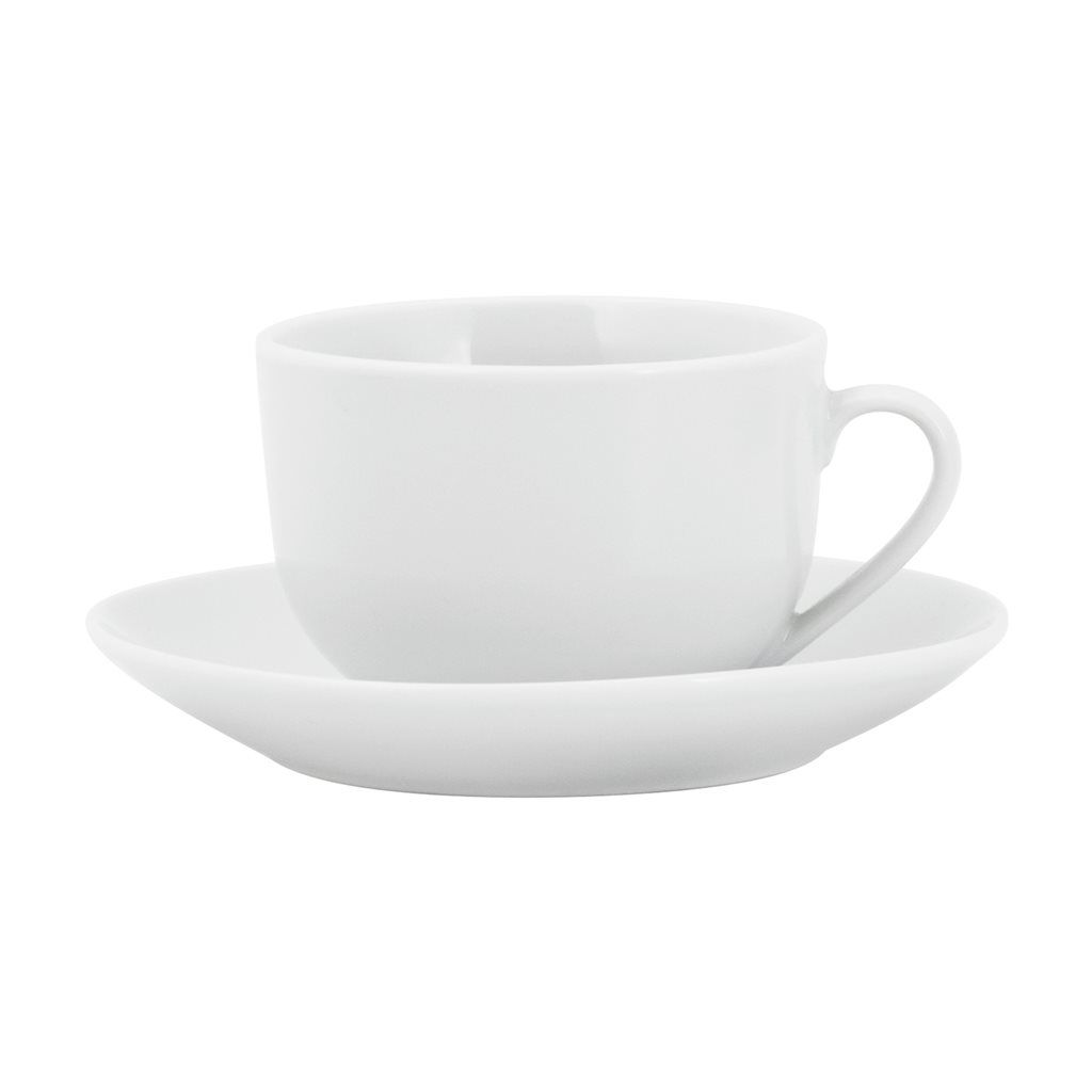 TAZA DE TE 220ML MODERN PORCELANA BLANCA SELECTA