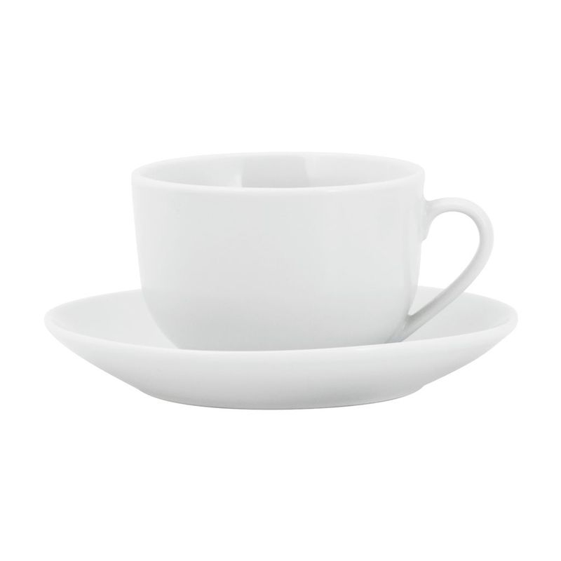 TAZA DE TE 220ML MODERN PORCELANA BLANCA SELECTA