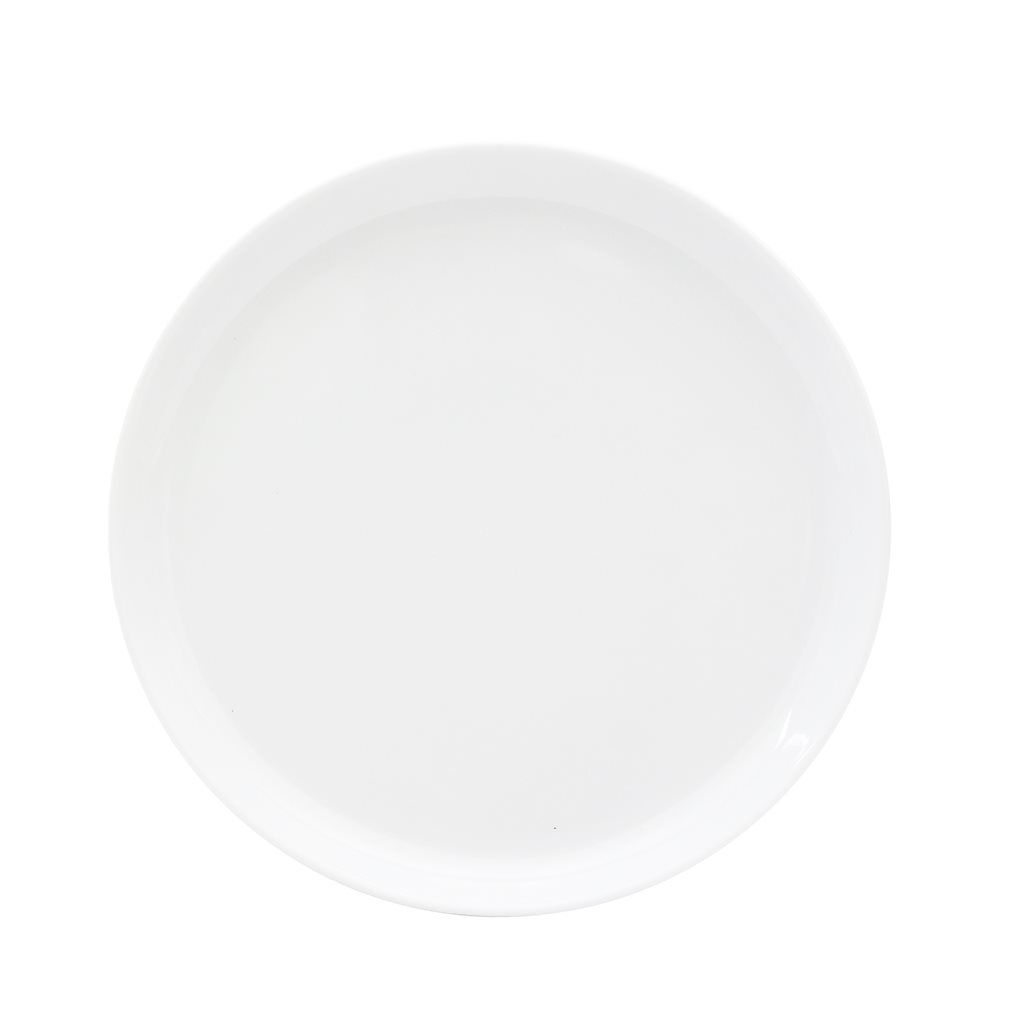 PLATO POSTRE 20CM MODERN PORCELANA BLANCA SELECTA