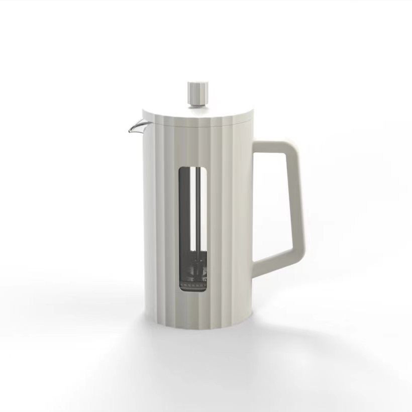 CAFETERA /TETERA FRENCH 350ML BLANCO CATANIA SELECTA