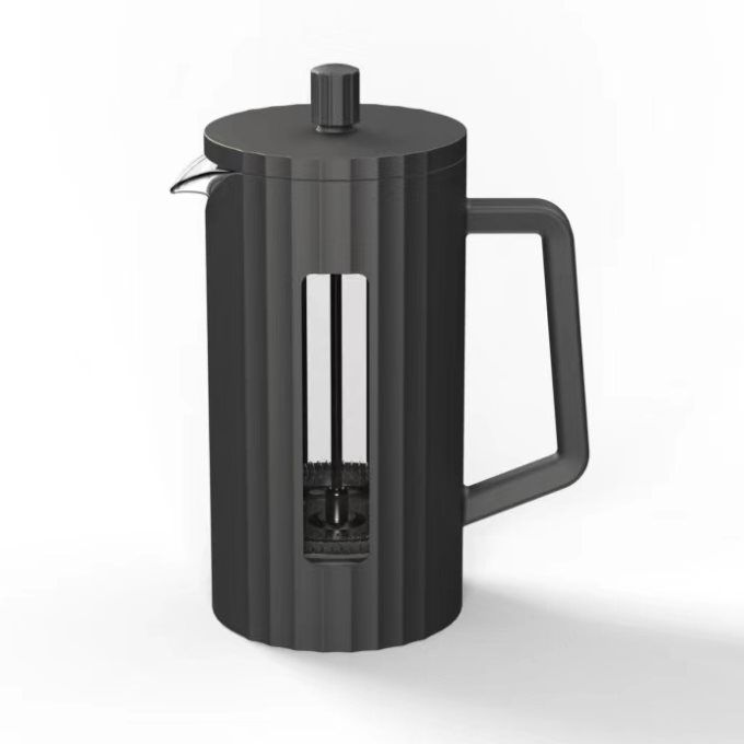 CAFETERA /TETERA FRENCH 600ML NEGRA CATANIA SELECTA