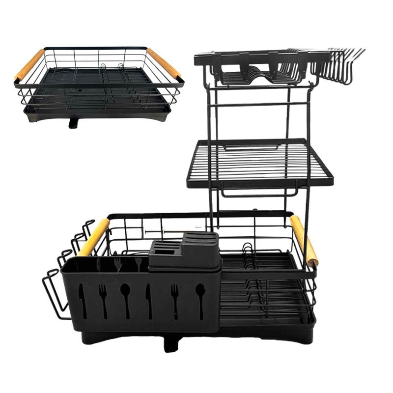 ESCURRIDOR DE PLATOS 3 PISOS PRISMA