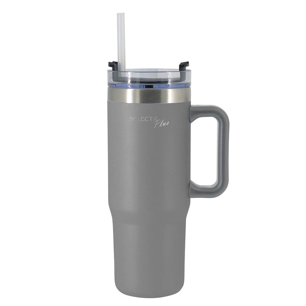 MUG TRAVEL TERMICO 900ML INOX GRIS  SELECTA