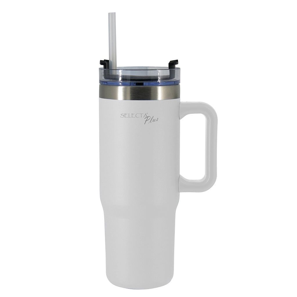MUG TRAVEL TERMICO 900ML INOX BLANCO SELECTA