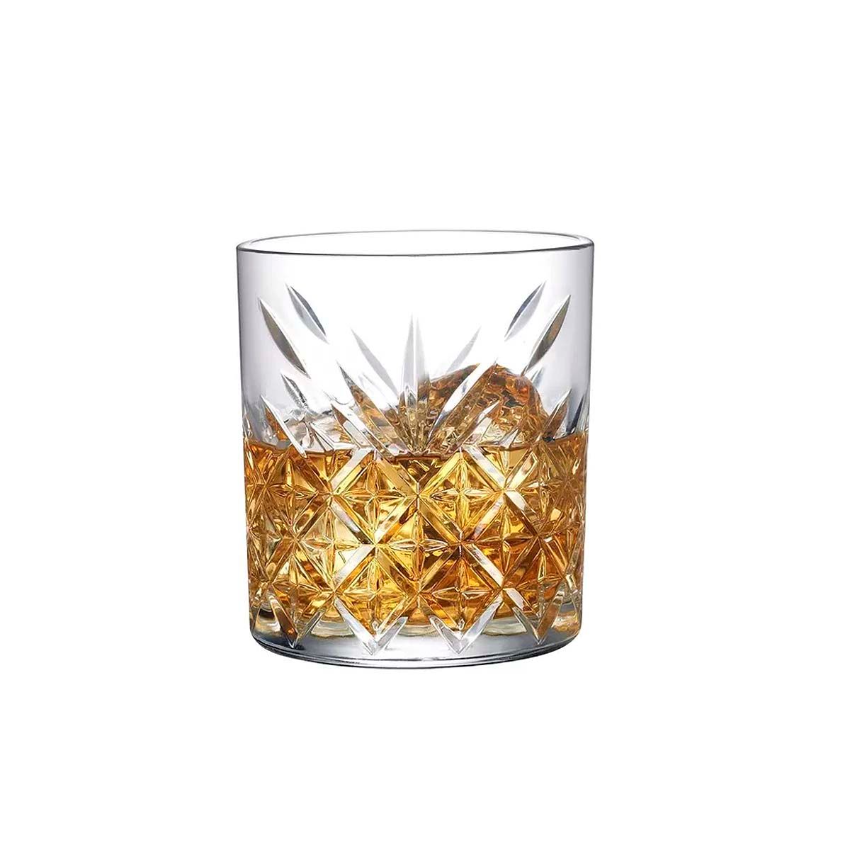 SET X 6 VASO TUMBLER 340ML WHISKY G HORSE