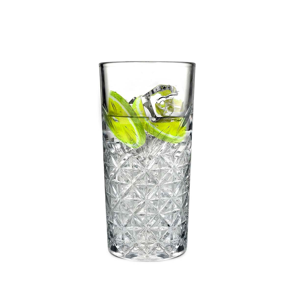 SET X 6 VASO TUMBLER 380ML  G HORSE