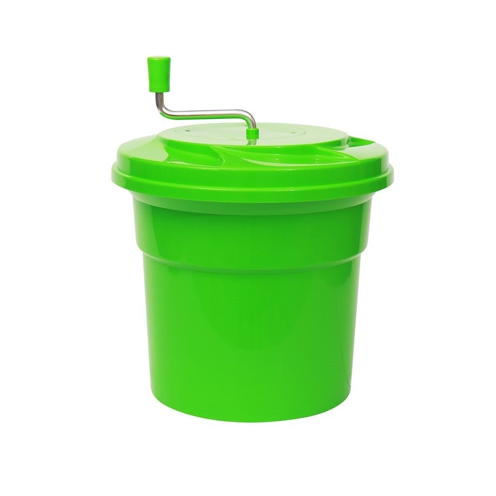 CENTRIFUGADOR INDUSTRIAL DE VEGETALES MANUAL VERDE 13LT
