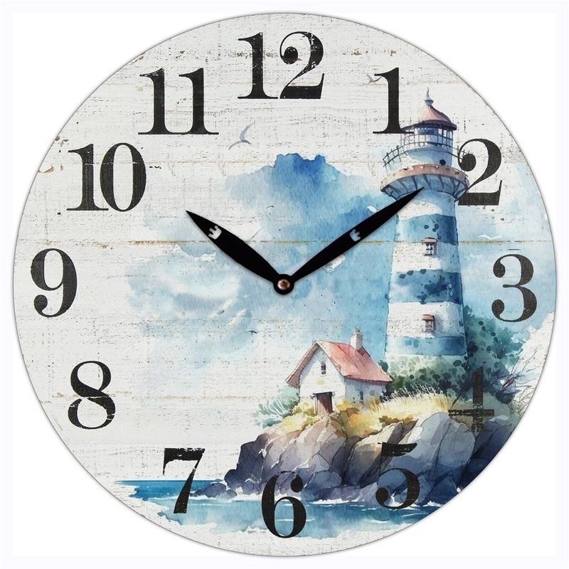 RELOJ PARED MDF FARO PLAYA 28CM SELECTA