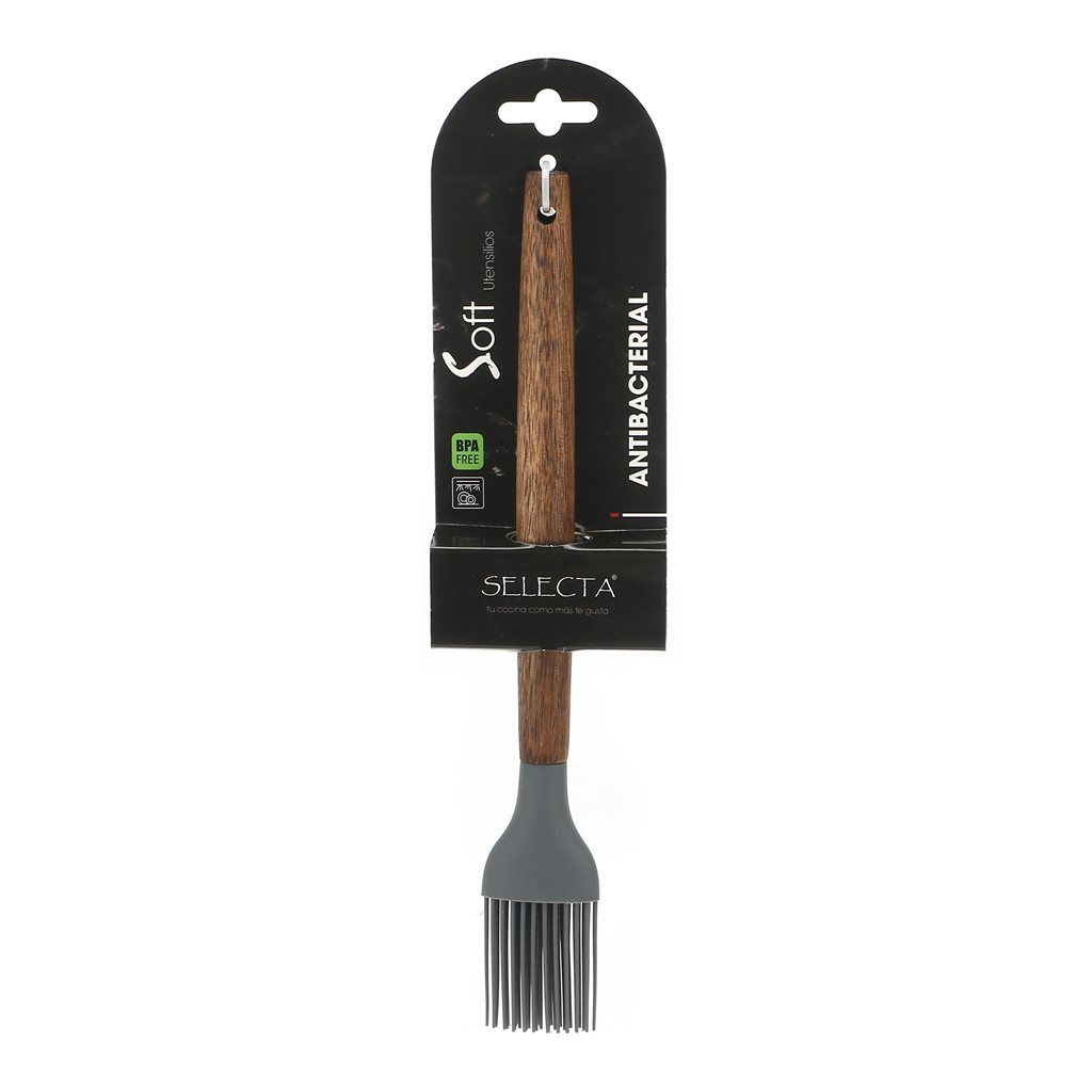 PINCEL SILICONA GRIS 27CM SELECTA