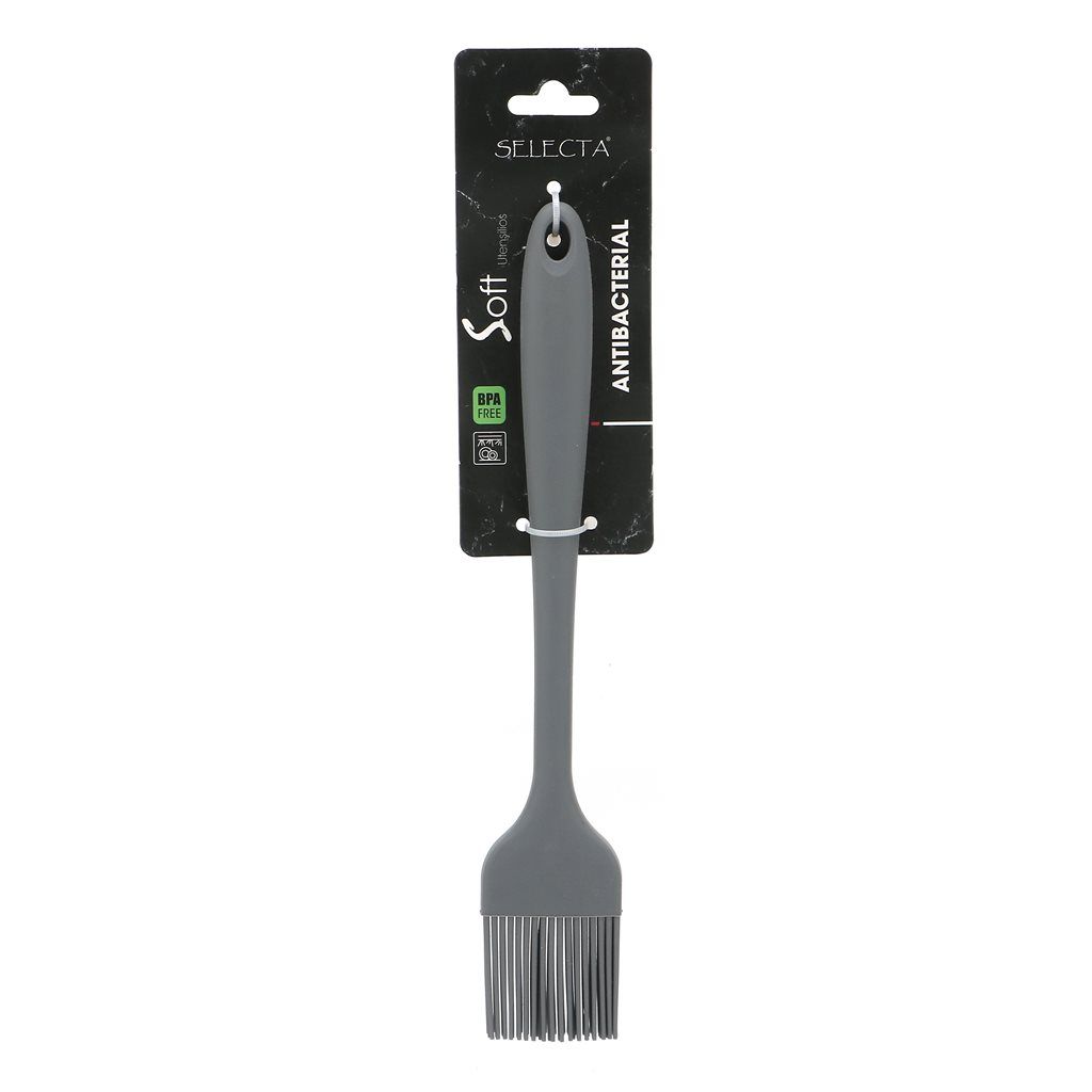 PINCEL DE SILICONA GRIS SELECTA