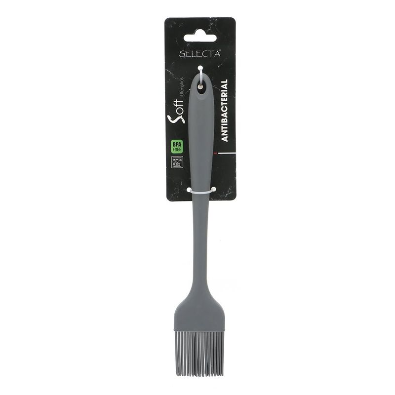 PINCEL DE SILICONA GRIS SELECTA