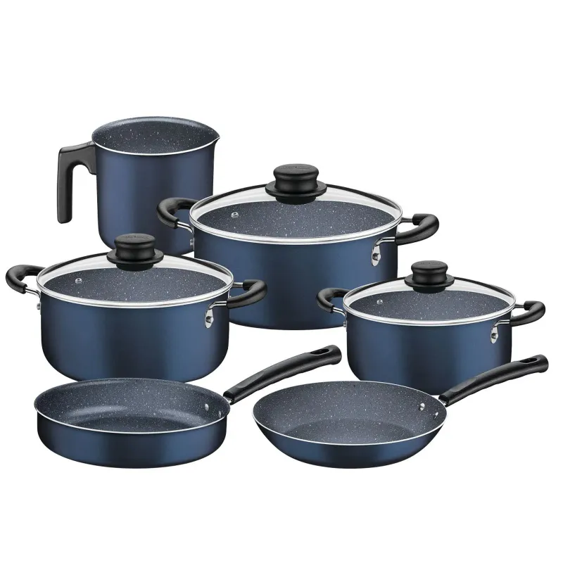BATERIA COCINA 9 PZAS LINZ TRAMONTINA