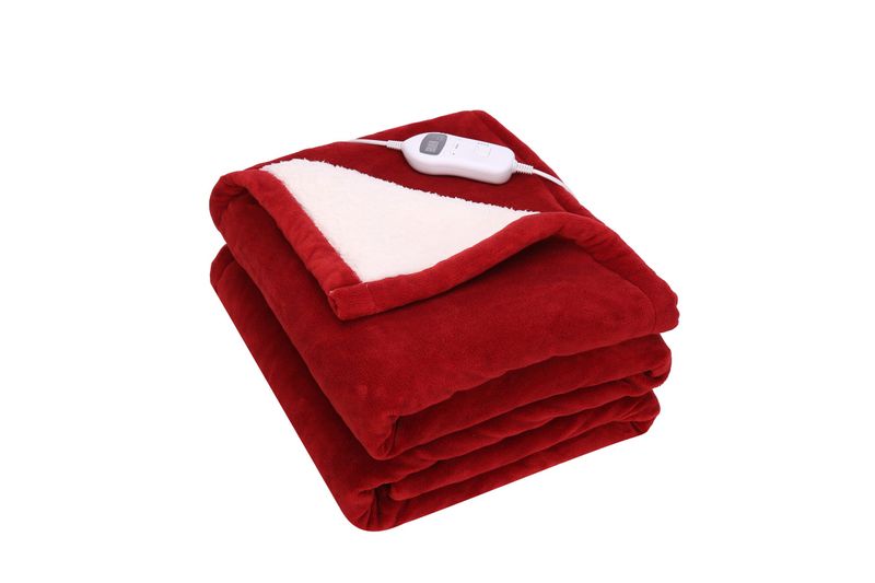 MANTA TERMICA 130X160CM CARIBE PLUS ROJA CUORI