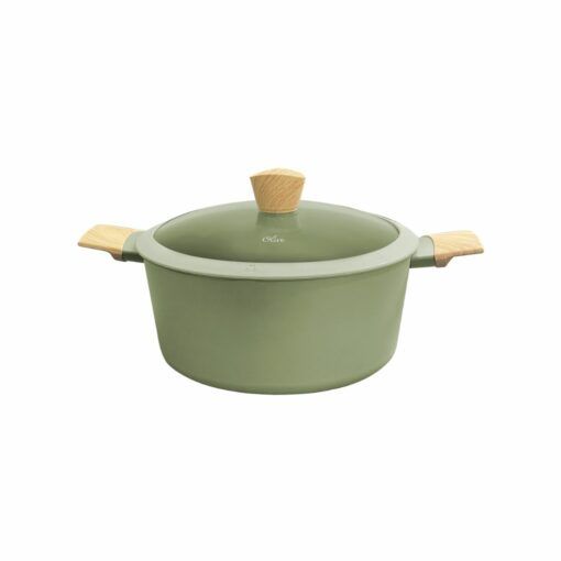 CACEROLA C/ANTIAD 26CM VERDE OLIVE HUDSON