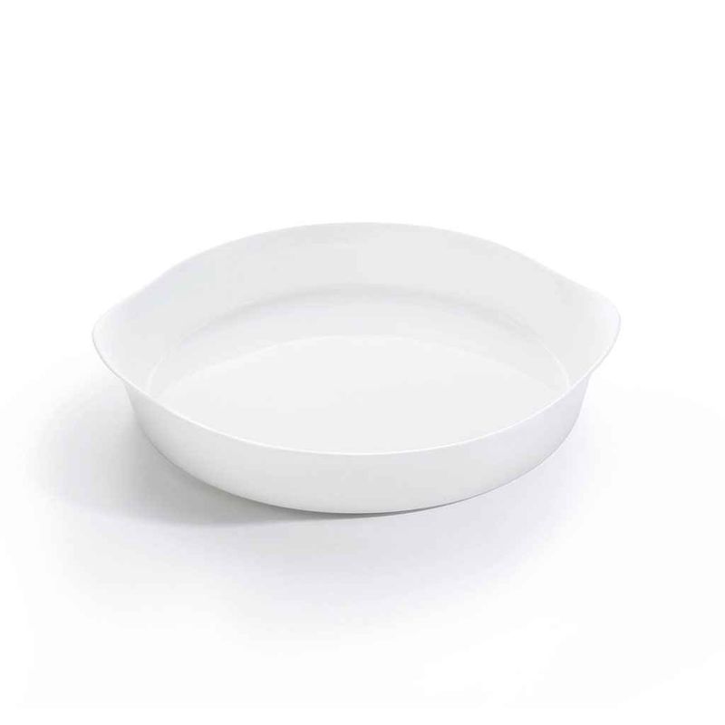 FUENTE RED 28CM BLANCA SMART CUSINE
