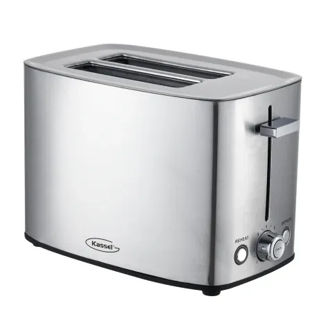 TOSTADOR INOX 2 PANES KASSEL KS-TSINOX1
