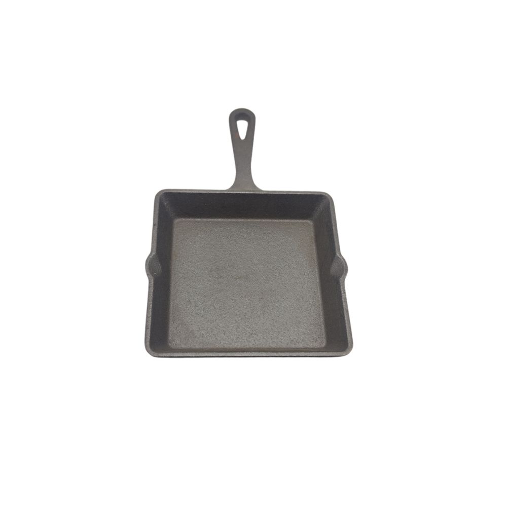 SARTEN CUADRADO DE  HIERRO14X14CM PALERMO