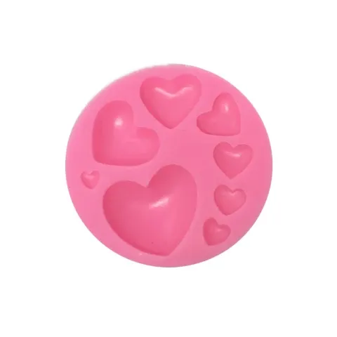 MOLDE SILICONA CORAZONES ZANETTI