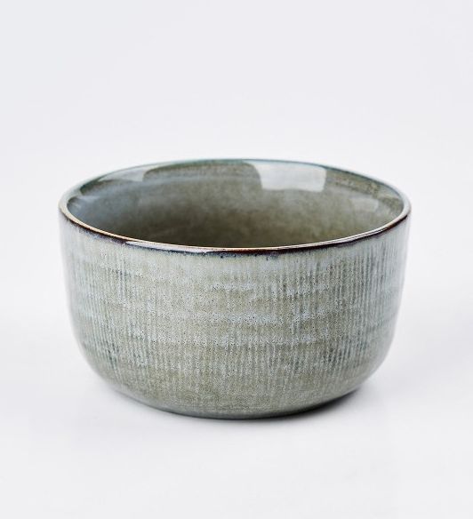 BOWL CERAMICA 11CM GRIS C/BORDE  BERTA B