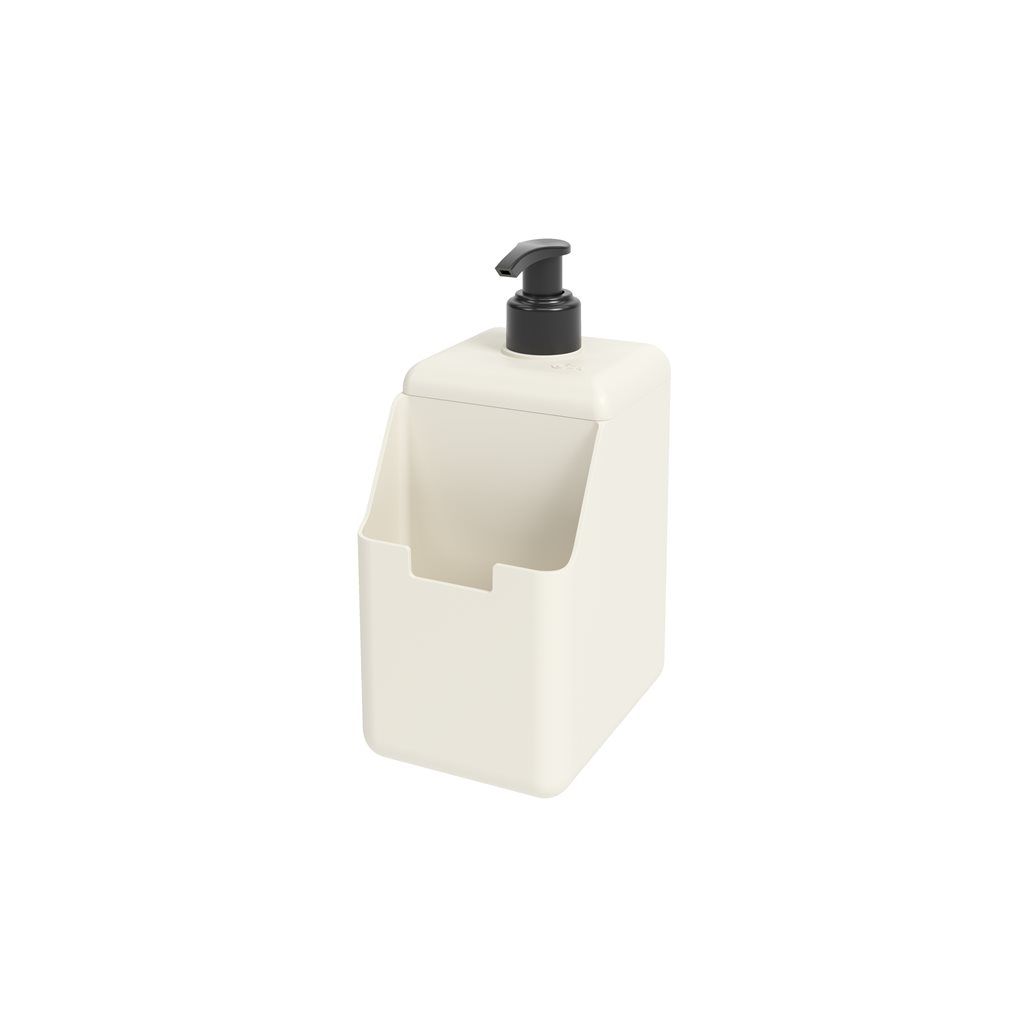 DISPENSADOR DE JABON 500ML PLASTICO COZA BEIGE