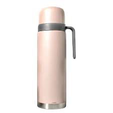 TERMO AC. INOX 1L M/RIGIDA ROSADO COMET