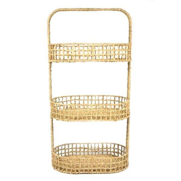 ORGANIZADOR FIBRA NATURAL 3 NIVELES