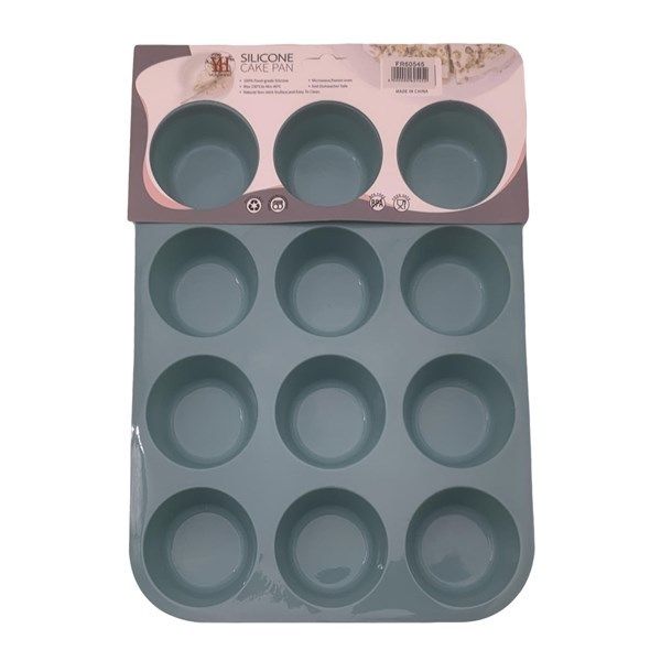 MOLDE SILICONA CUPCAKE  X12 CAV 0545