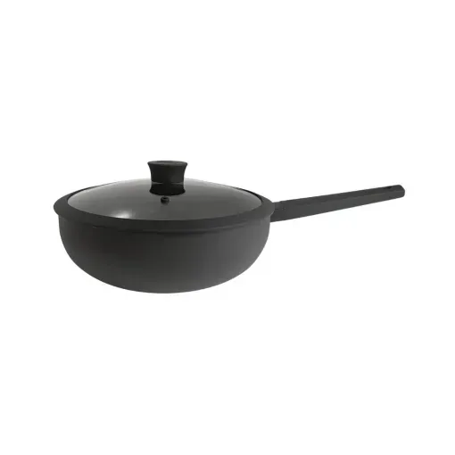 WOK  C/ANTIAD 32CM NEGRO DAILY HUDSON