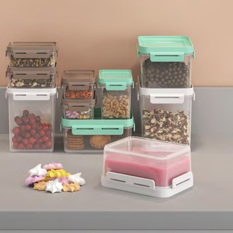 RECIPIENTE FLAP 900ML PLASTICO COZA