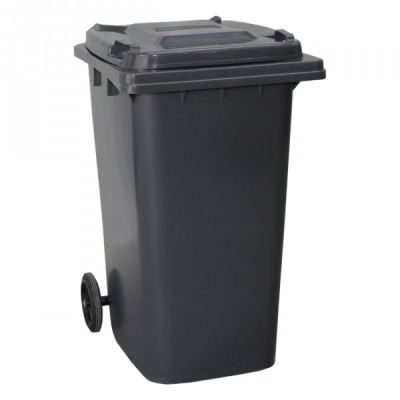 CONTENEDOR P/ RES C/RUEDAS 120LTS GRIS SANREMO