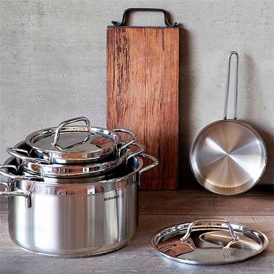 OLLA ACERO INOX 2.5LT 18x10CM ALFA KORKMAZ