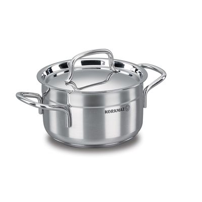 OLLA ACERO INOX 2.5LT 18x10CM ALFA KORKMAZ