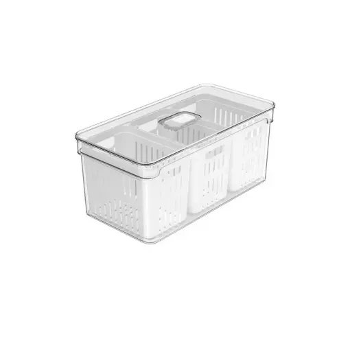 ORGANIZADOR CLEAR FRESH 3 CESTAS 5LT  OU