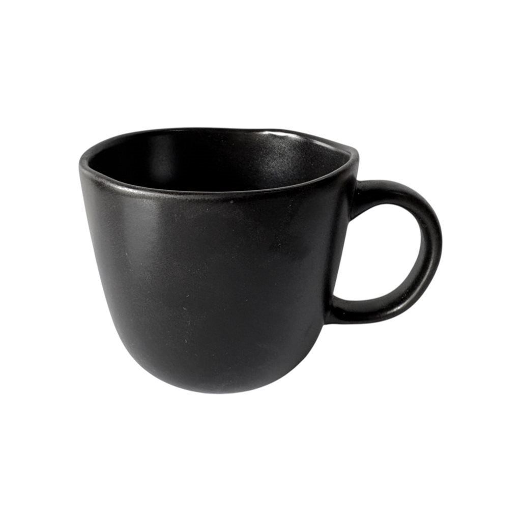 MUG ASA RECTA STONE PERUGIA 410ML NEGRO SELECTA
