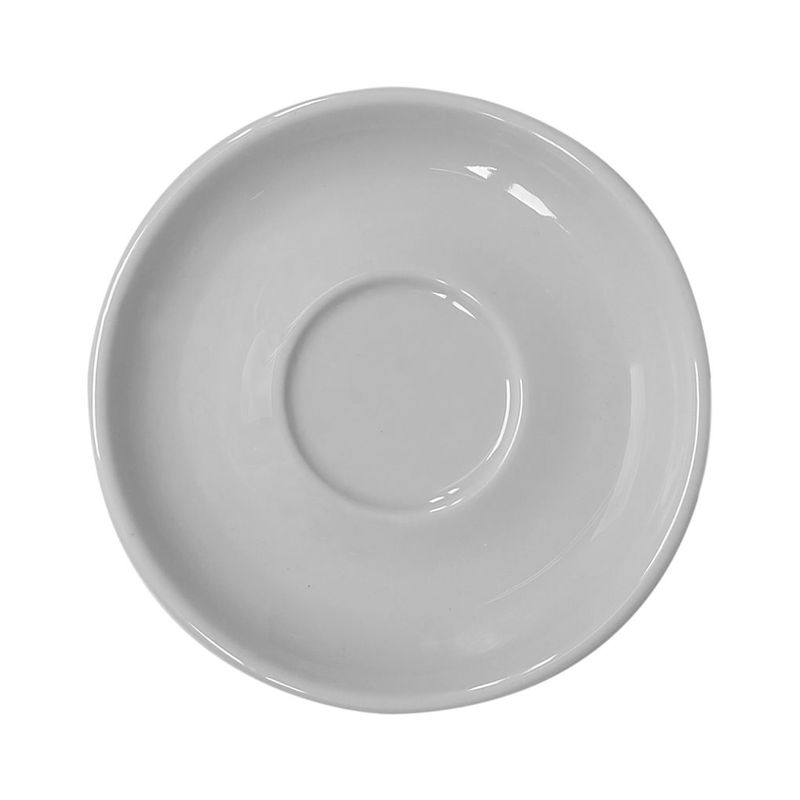 PLATO DE TAZA DE TE 16CM  MONZA BLANCO VERBANO