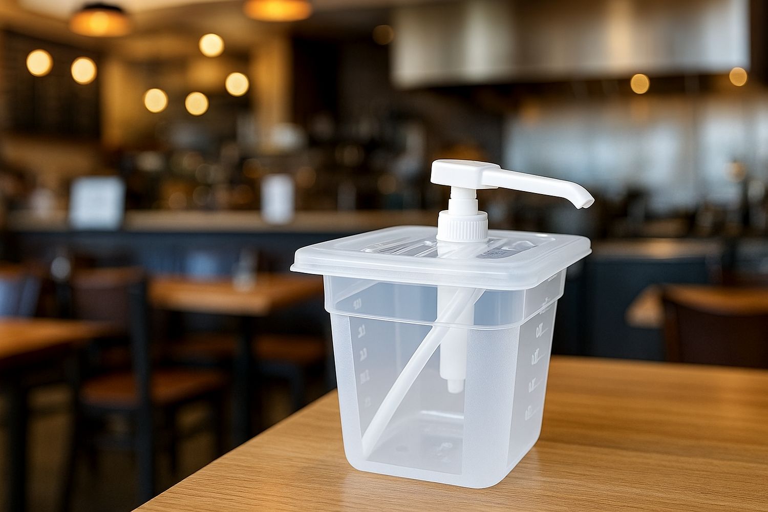 DISPENSADOR DE ADEREZOS /SALSA KETCHUP 2LTS GASTROPLAST