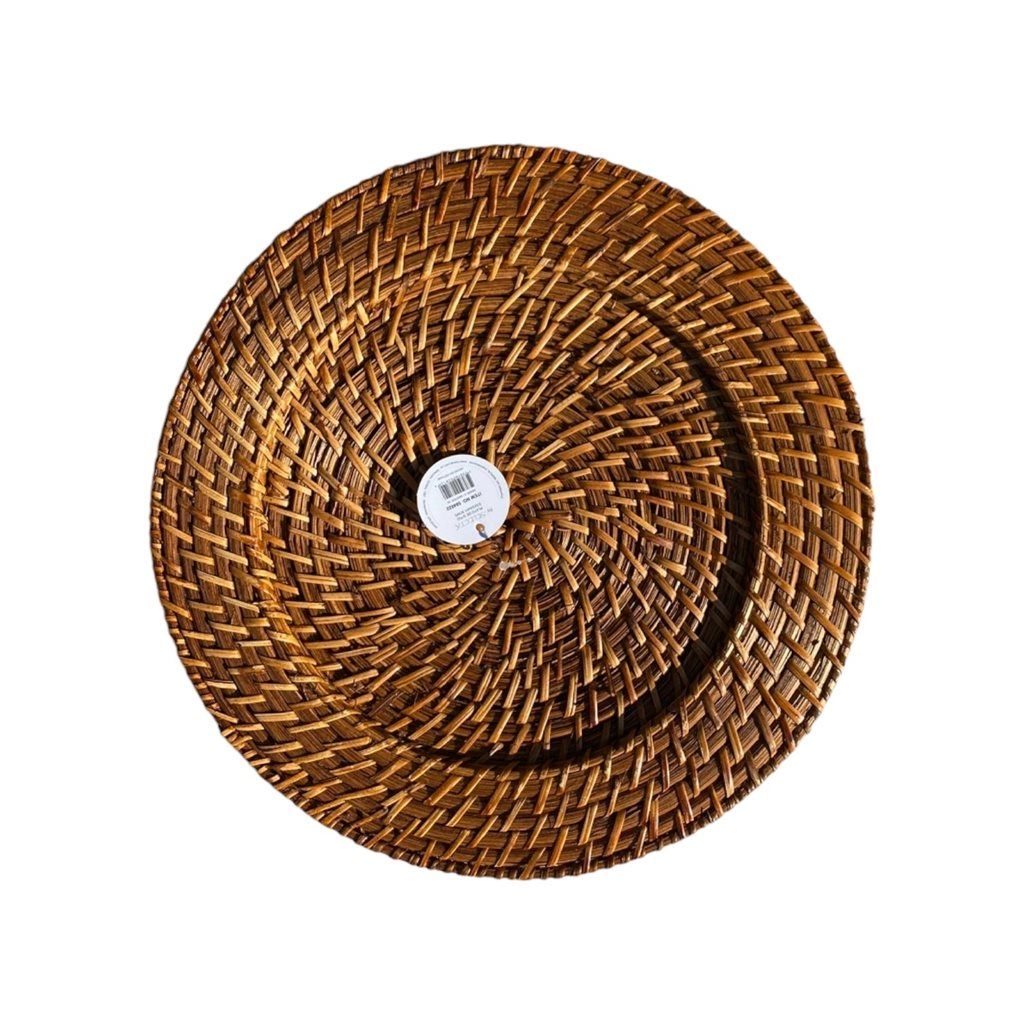 PLATO SITIO 33CM RATTAN SELECTA