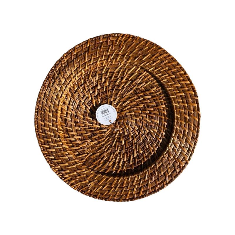 PLATO SITIO 33CM RATTAN SELECTA
