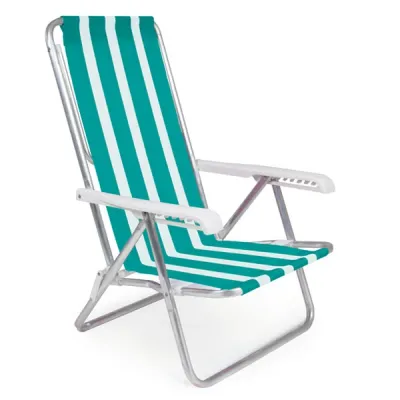 SILLA RECLINABLE 8 POSICIONES ALUMINIO MOR