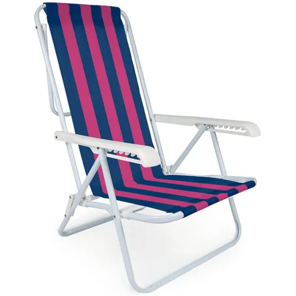 SILLA RECLINABLE 8 POSICIONES ALUMINIO MOR