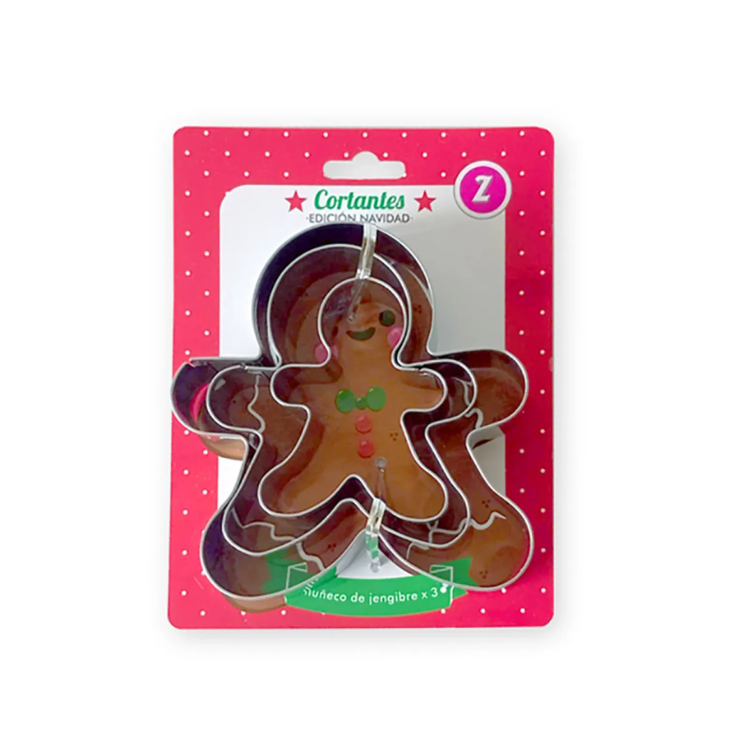 CORTANTE MUÑECO JENJIBRE ZANETTI