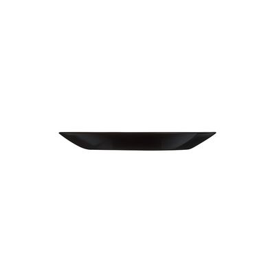 PLATO DE POSTRE 18CM NEGRO ZELIE  LUMINARC