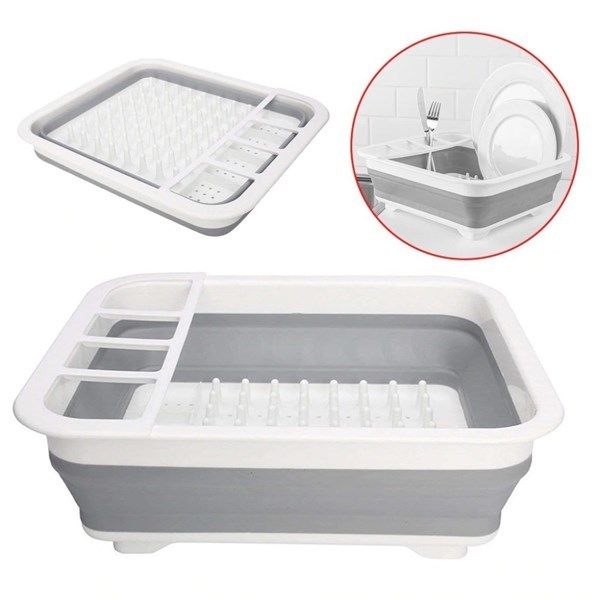 ESCURRIDOR PLATOS SILICONA PLEGABLE