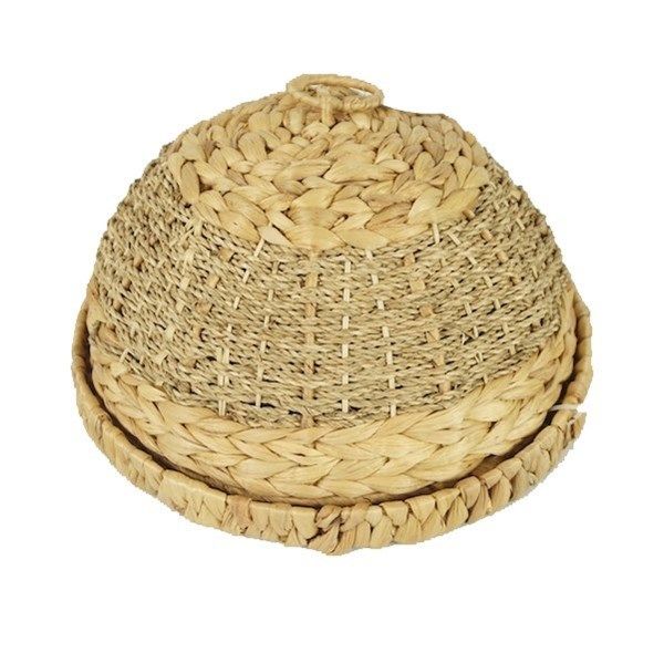CUBRE TORTA C/PLATO 0198 RATTAN