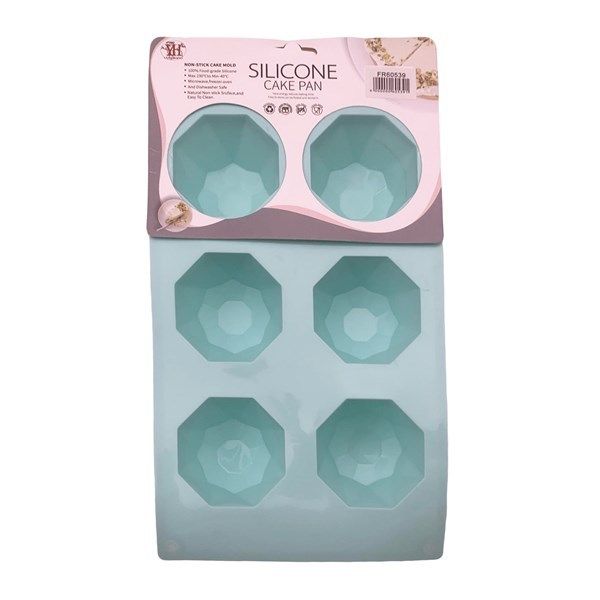 MOLDE SILICONA FORMA DIAMANTE