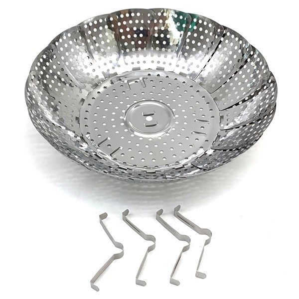 VAPORERA PLEGABLE ACERO INOX 8453