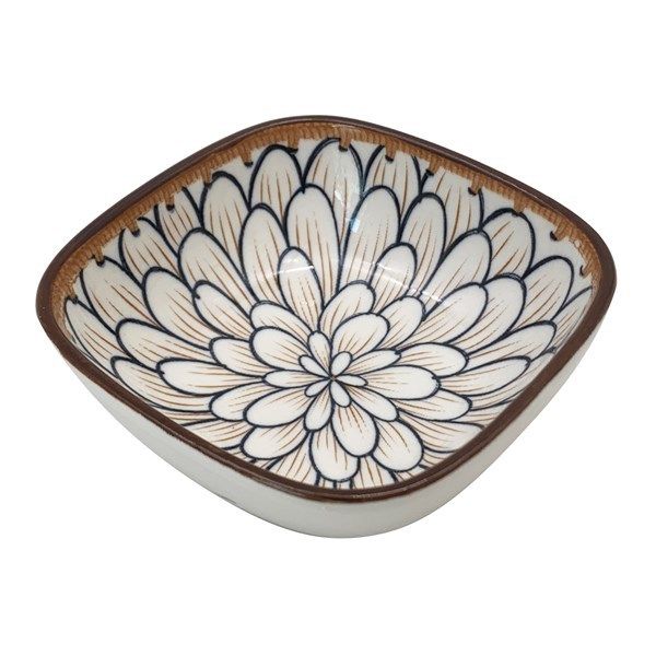 BOWL CERAMICA CUADRADA 8518