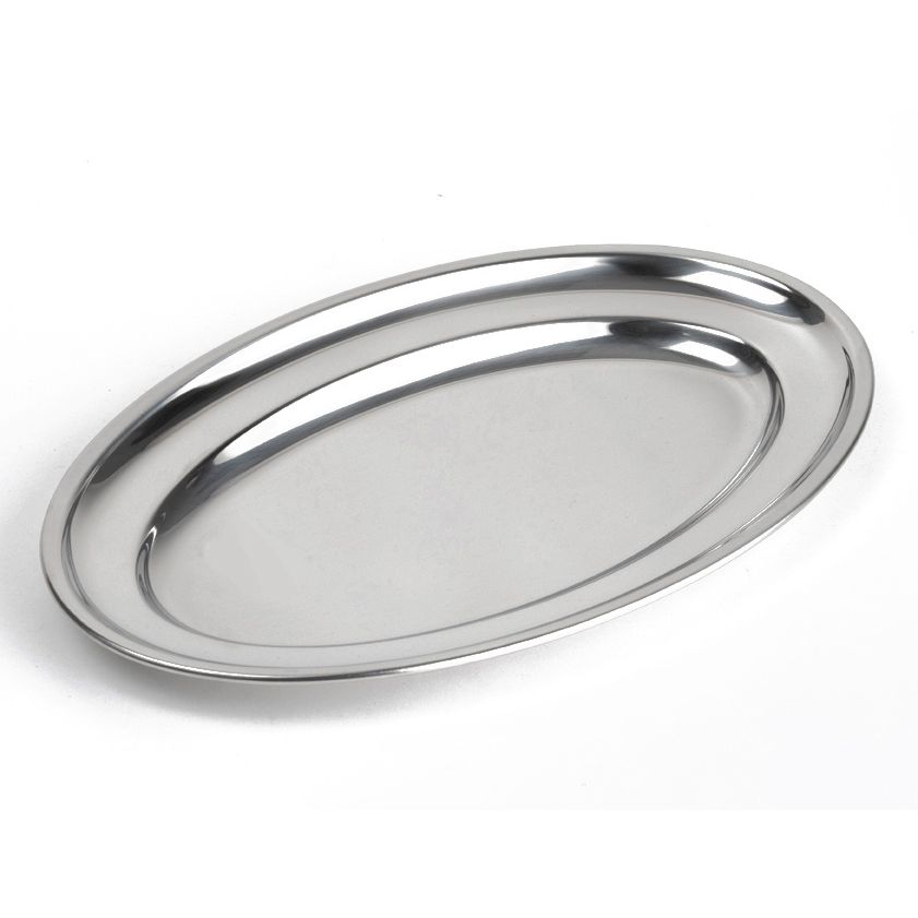 FUENTE OVAL 40CM ACERO INOX PALERMO